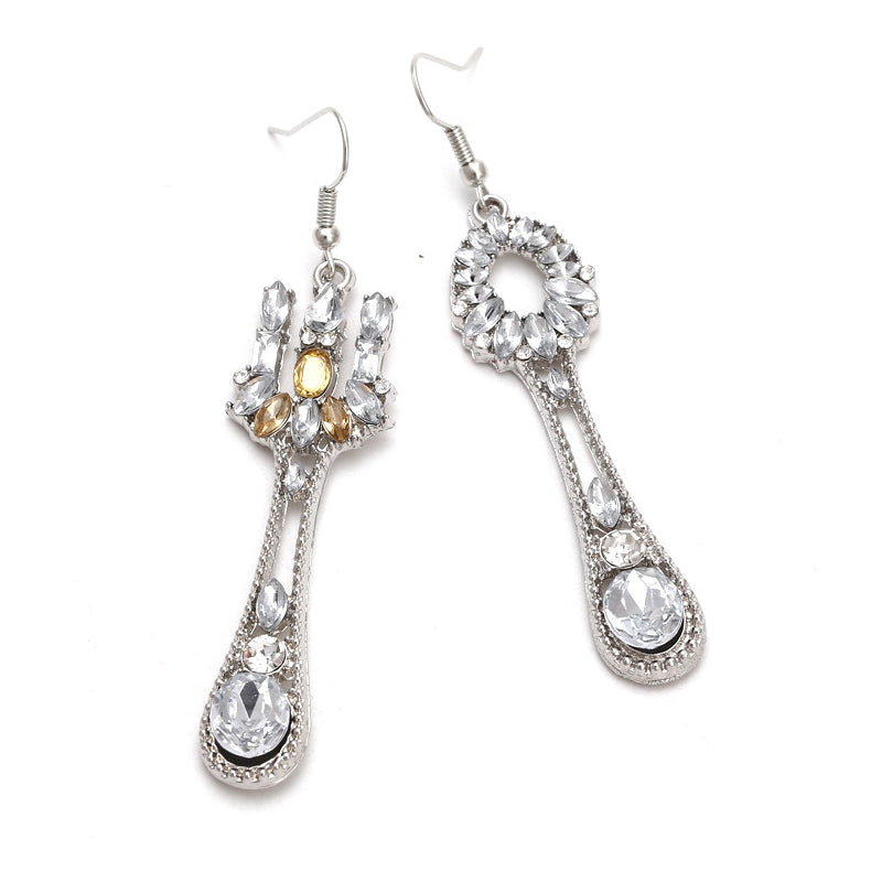 Female Fashionable Earrings Women Design Tableware Drop Earrings