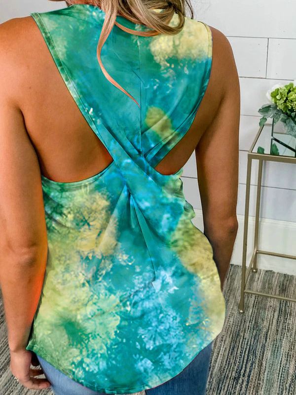 Women's Fashion Top Casual Hot Colorful Tank