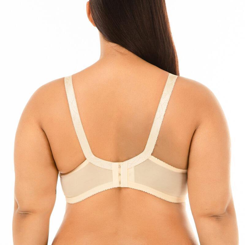 Womens Plus Size Padded Sexy Full Coverage Push Up Comfort Bra - CHALIER