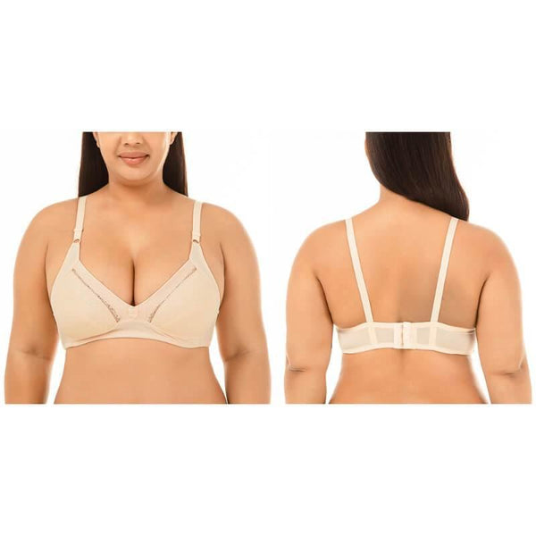 Womens Full Coverage Ultimate Lift and Support Wire Free Bra - CHALIER