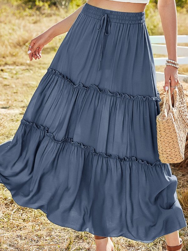 Women's Long Skirt Casual Fashion Skirt