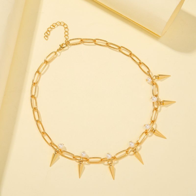 Female Hot Necklaces Women Gold Choker Design Jewelry