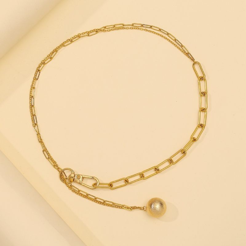 Female Design Necklaces Women Gold Hot Choker Jewelry