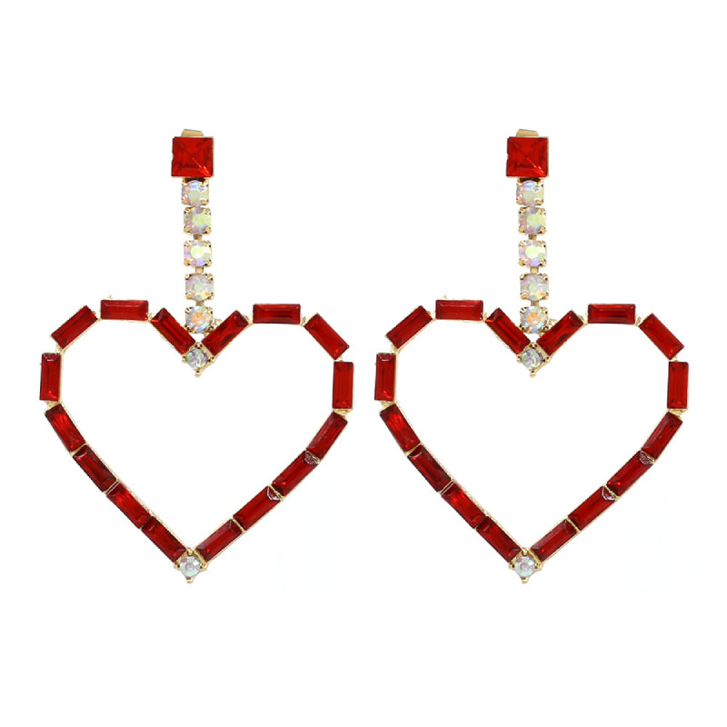 Female Design Earrings Women Fashion Heart Drop Earrings