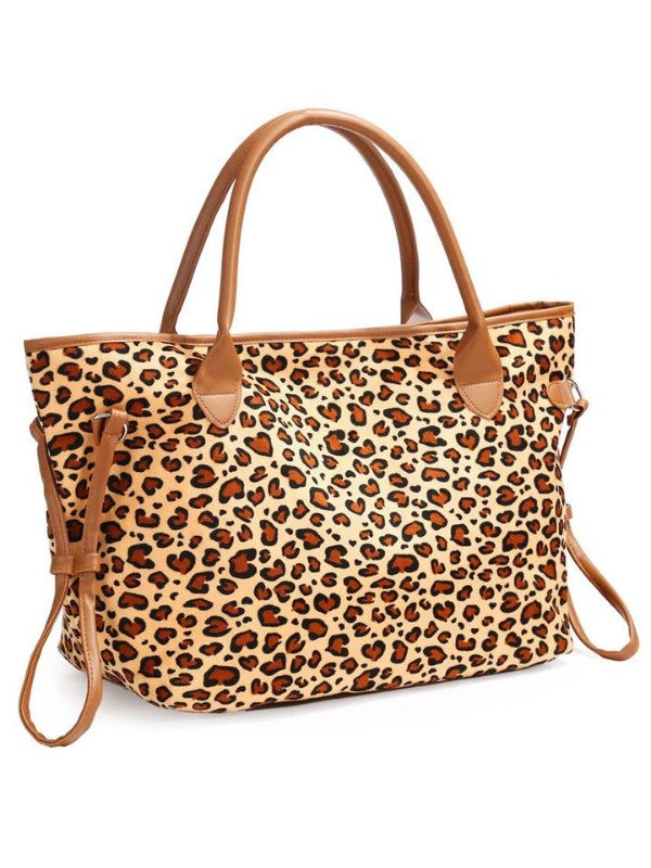 Women's Handbags Leopard Plaid Daily  Tote Bag