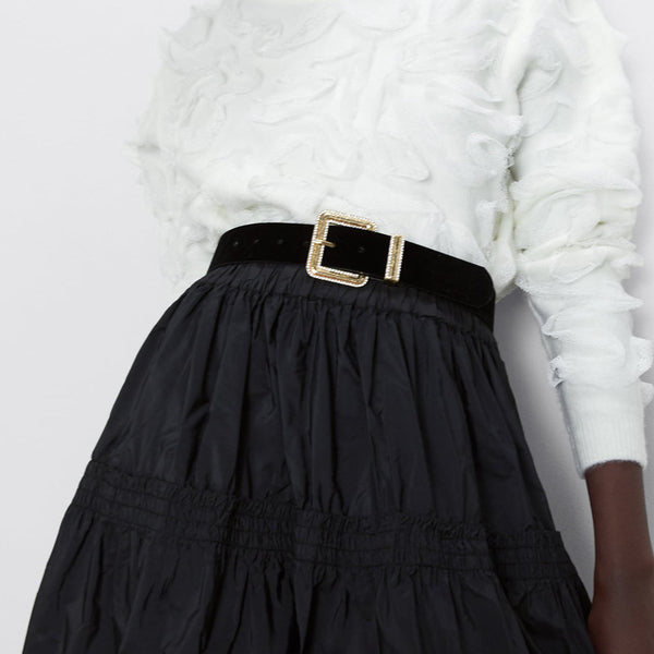 Women Fashion Dress Belt Hot Gold Metal Belt