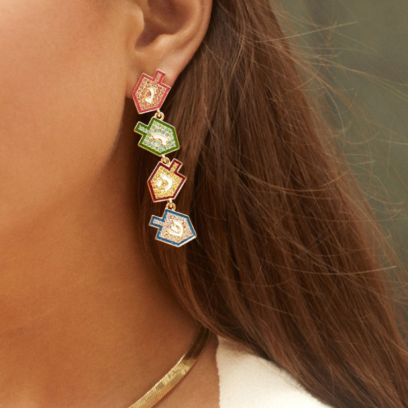 Female Fashionable Earrings Women Design Drop Earrings