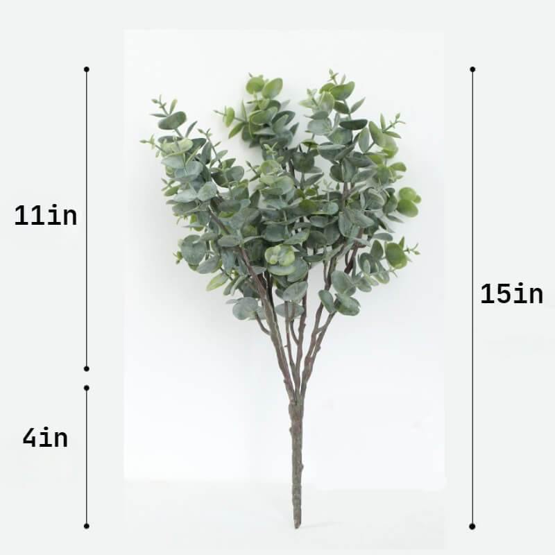 Artificial Eucalyptus Leaves Fake Greenery Stems Fake Eucalyptus Branches Plants - CHALIER