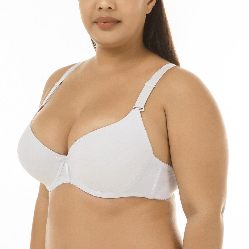 Women Plus Size Perfectly Fit Push Up Breathable Bra - CHALIER