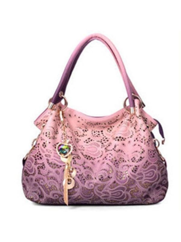 Women's Pattern PU Leather Handbag