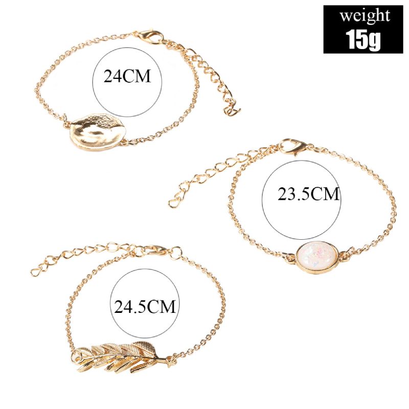 Female Fashionable Bracelets Woman Design Bohemia Jewelry Set