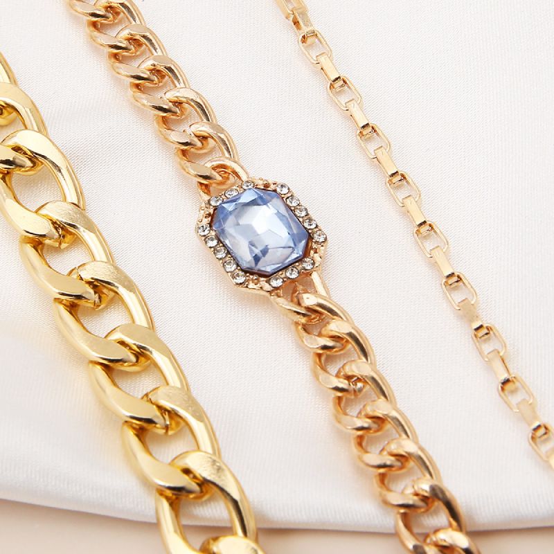 Female Design Bracelets Women Gold Hot Jewelry Set