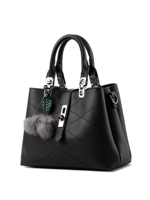 Women's Solid Daily Casual Messenger Handbag