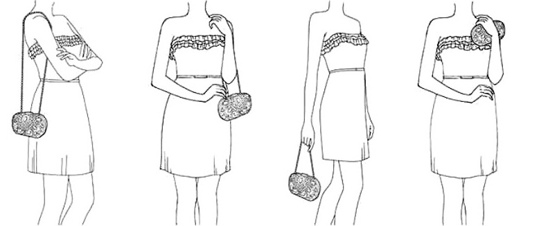 Women's Handbags Daily Stylish Solid Shoulder Messenger Handbag