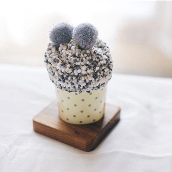 Womens Warm Winter Slipper Wool Socks Cup Cake Gift Box Family Socks - CHALIER