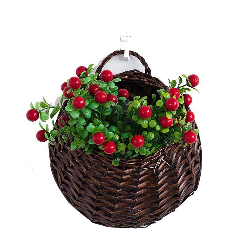 Artificial Flowers Hanging Plants Fake Bouquets Romantic Home Decor Chrysanthemum - CHALIER