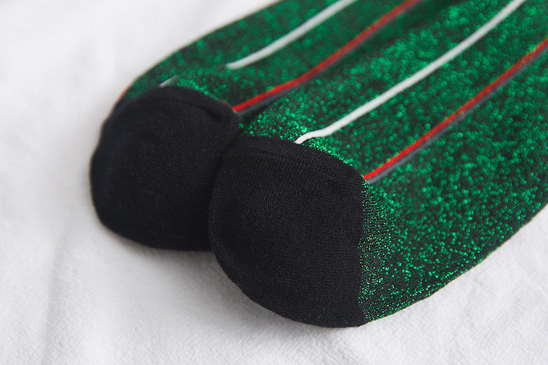 Chalier Womens Socks Calf Casual Stockings