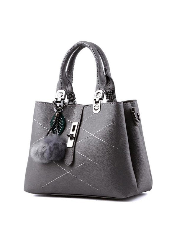 Women's Solid Daily Casual Messenger Handbag