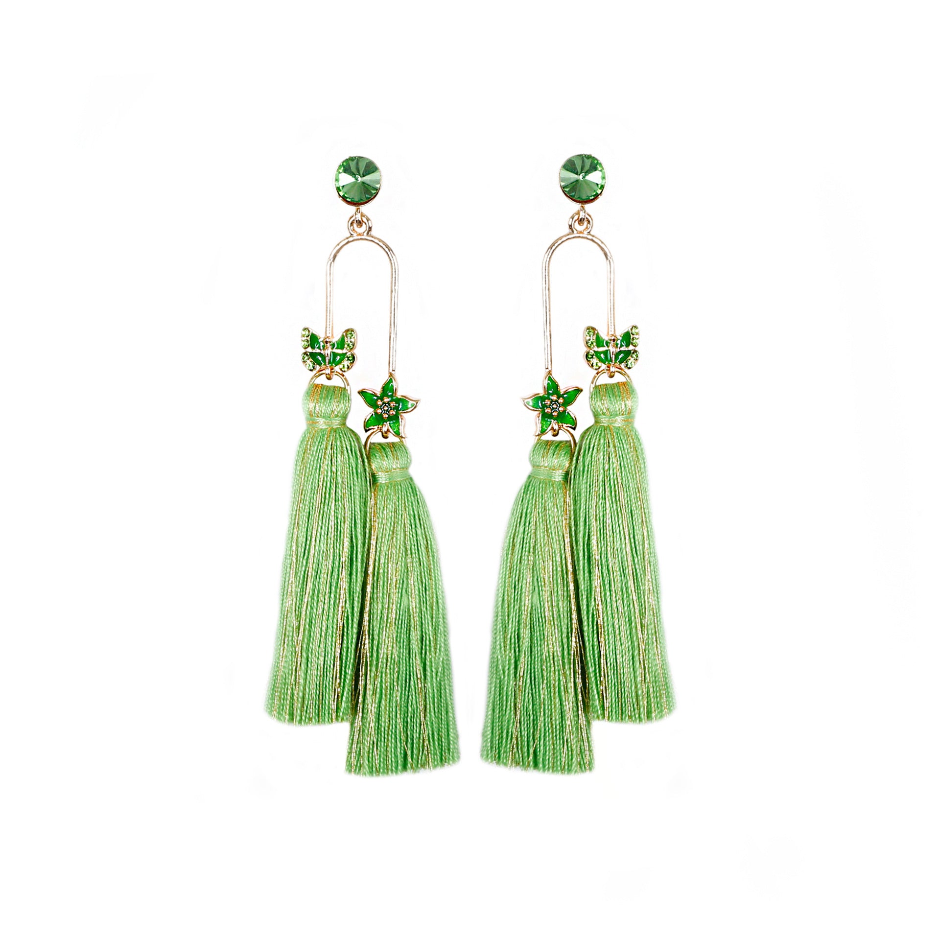Female Bohemia Earrings Women Design Tassels Drop Earrings