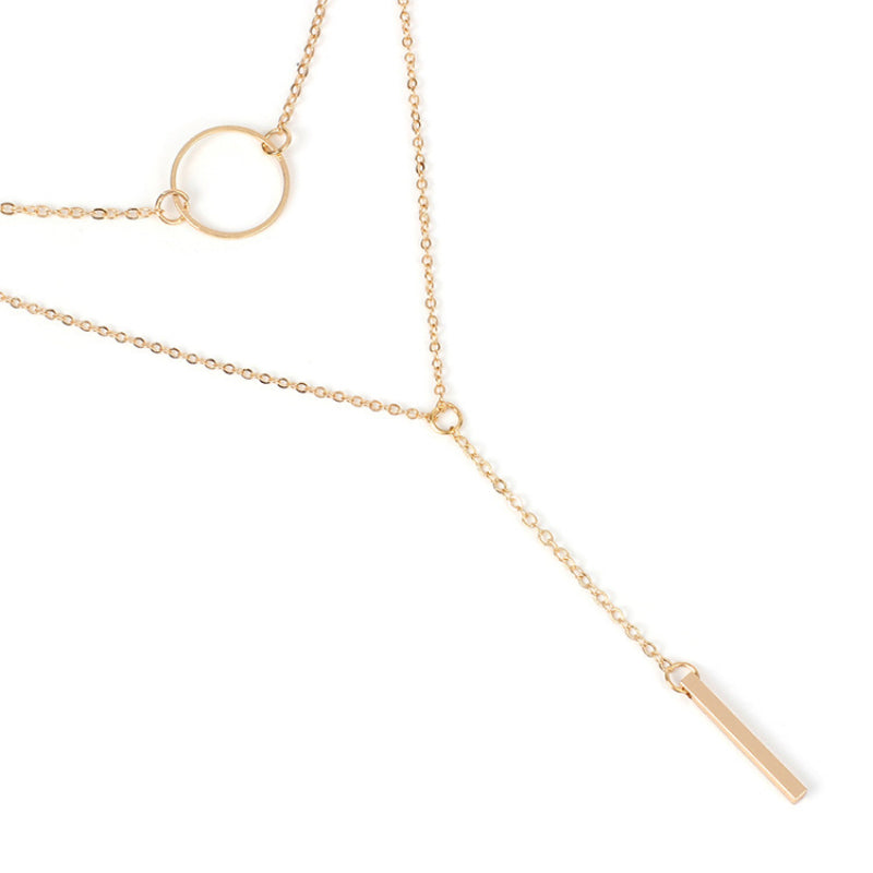 Female Layered Necklaces Women Gold Hot Choker Jewelry