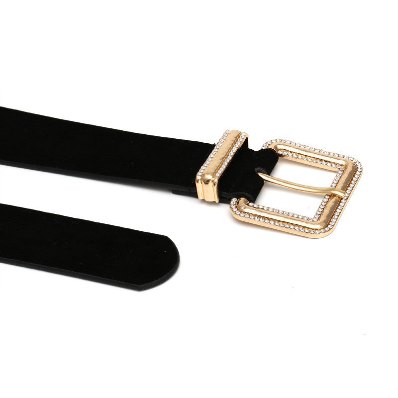 Women Fashion Dress Belt Hot Gold Metal Belt