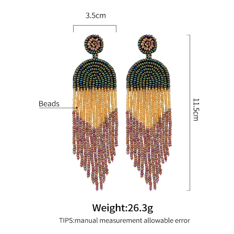 Female Bohemia Earrings Women Design Drop Earrings