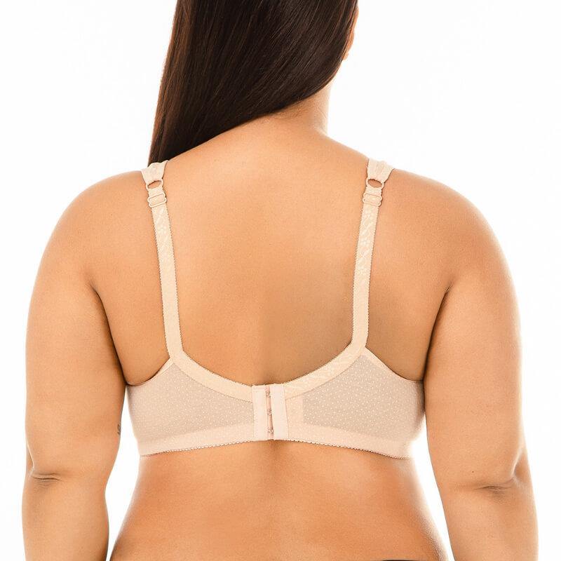 Women Plus Size Wirefree Push Up Breathable Bra - CHALIER