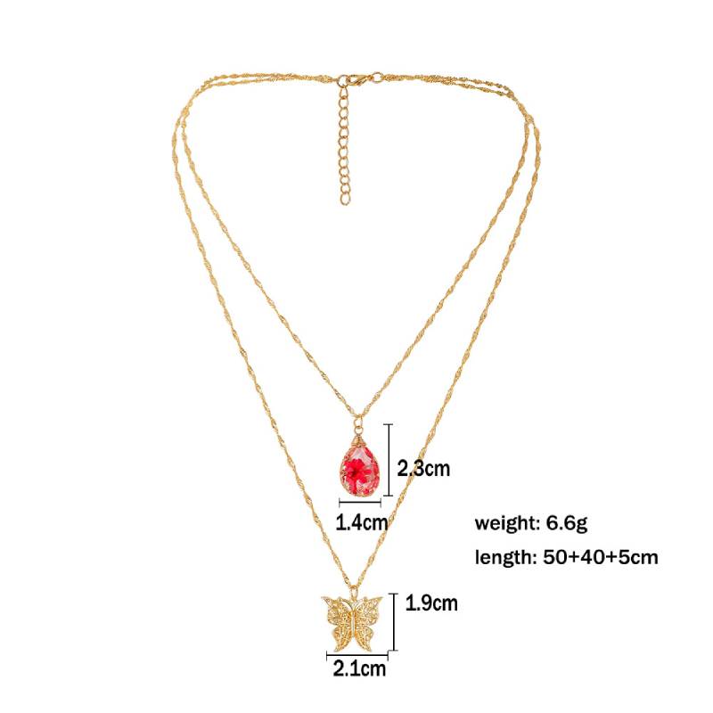 Female Hot Necklaces Women Gold Choker Flower Design Jewelry