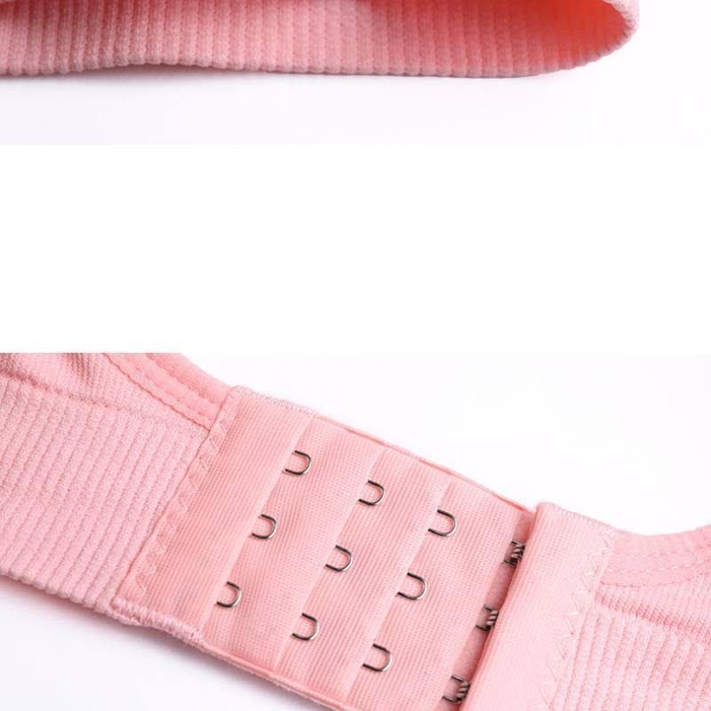 Womens Comfort Seamless Nursing Bra for Breastfeeding Wireless Maternity Plus Size Bra - CHALIER