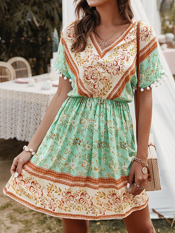 Women's Fashion Dress Bohemia Hot Dress