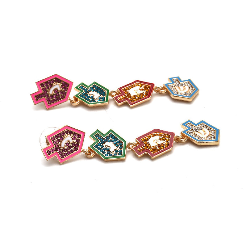 Female Fashionable Earrings Women Design Drop Earrings