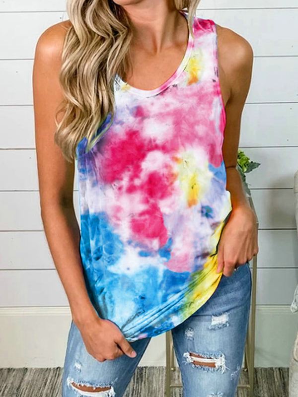 Women's Fashion Top Casual Hot Colorful Tank