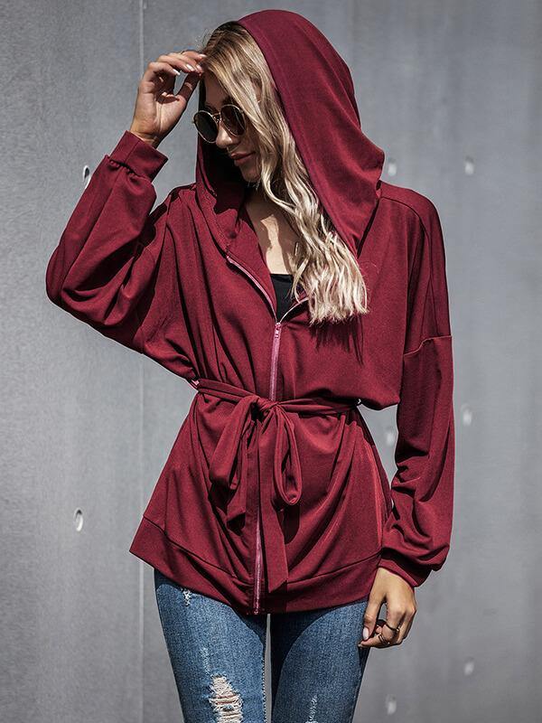 Women Casual Sports Long Sleeve Jacket - CHALIER