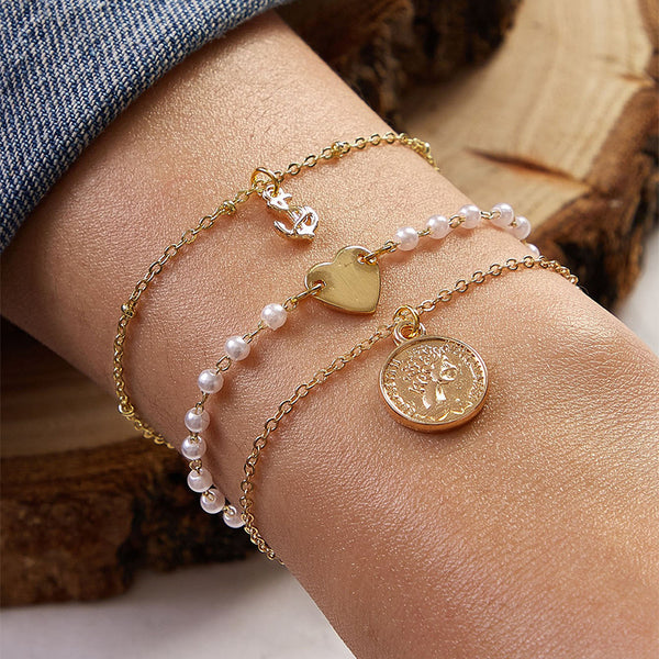 Female Design Bracelets Women Hot Wafers Jewelry