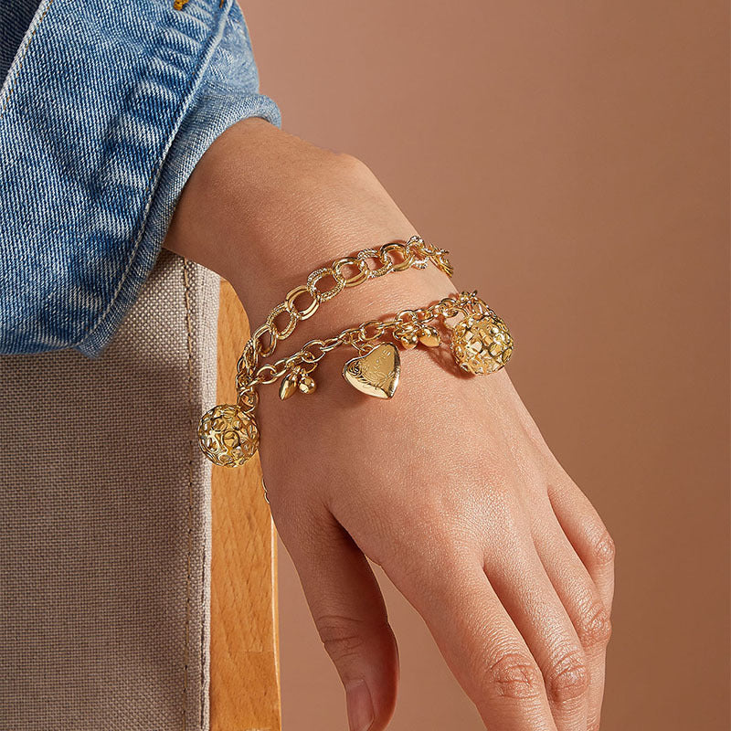 Female Fashionable Drop Bracelets Design Heart Jewelry