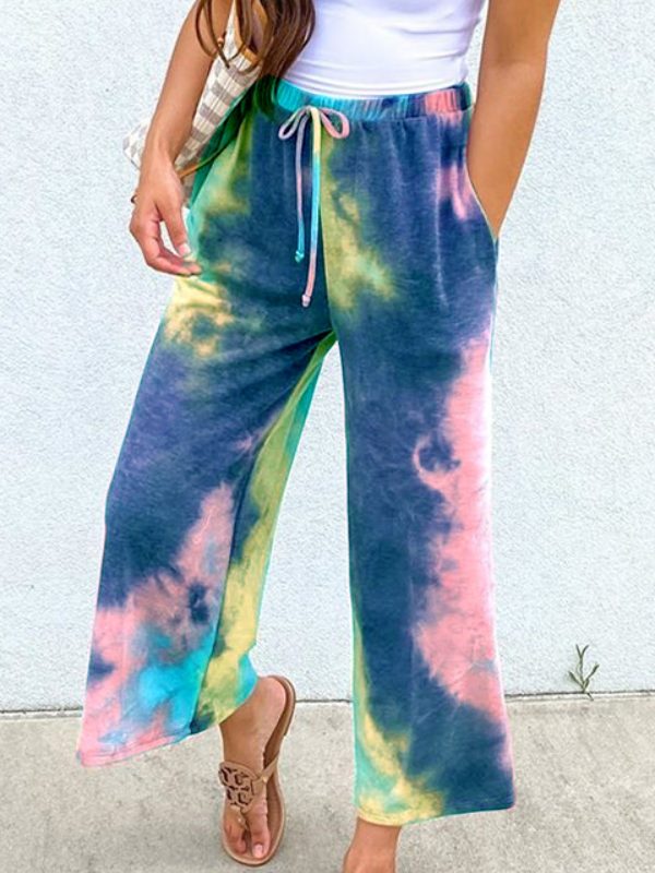 Women's Casual Long Fashion Tie-Dye Loose Pants