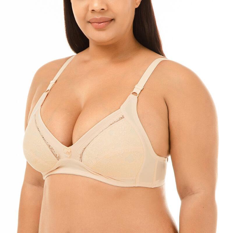 Womens Full Coverage Ultimate Lift and Support Wire Free Bra - CHALIER