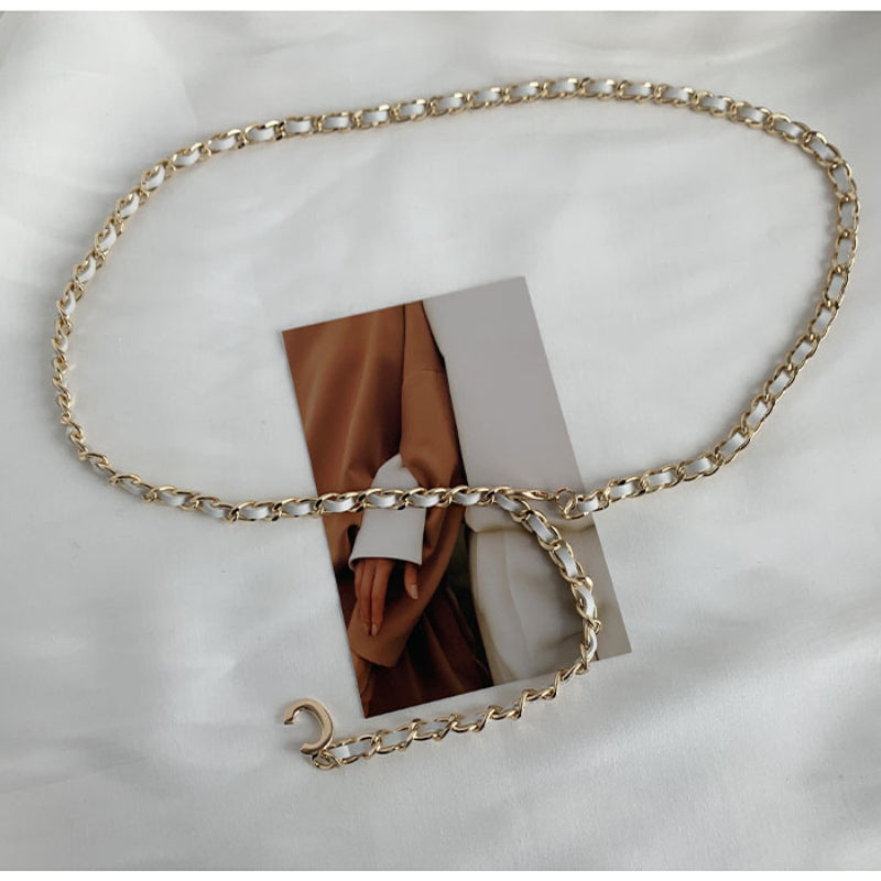 Women Fashion Dress Belt Knitted Bohemia Cool Belt