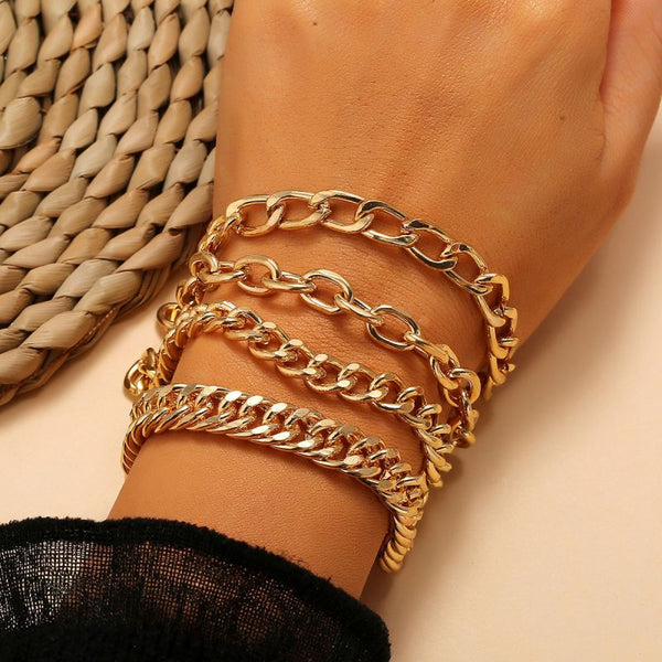 Unisex Fashionable Bracelets Design Hot Gold Jewelry