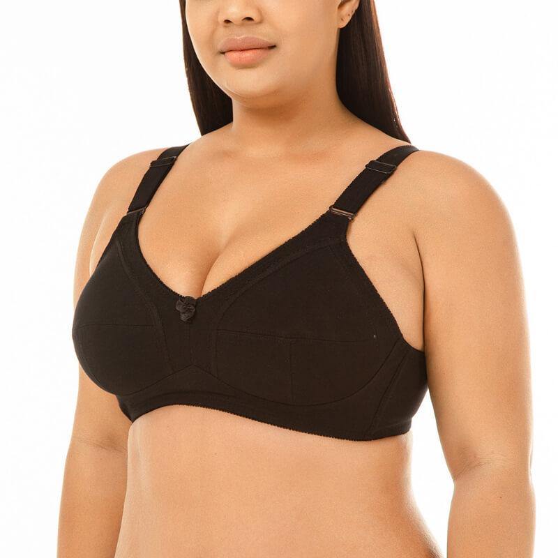 Women Plus Size Breathable Push Up Soft Bra - CHALIER