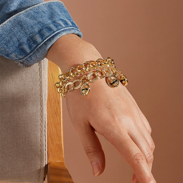 Female Fashionable Bracelets Women Hot Gold Drop Jewelry