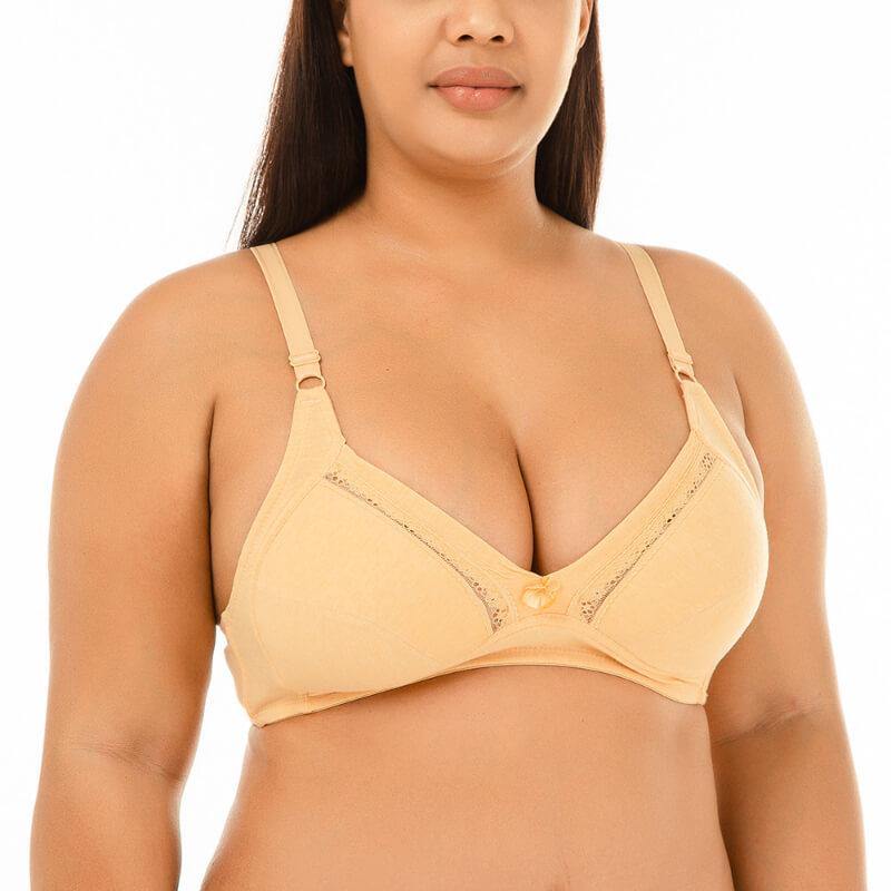 Women Push Up Cup Plus Size Comfortable Bra - CHALIER