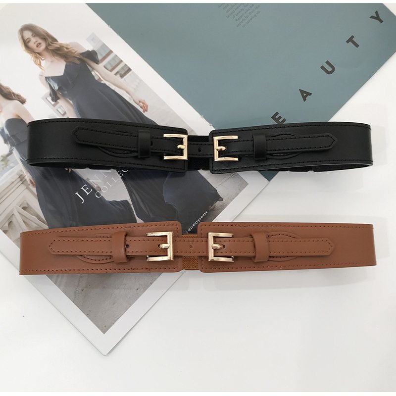 Women Design Dress Belt Elastic Belt