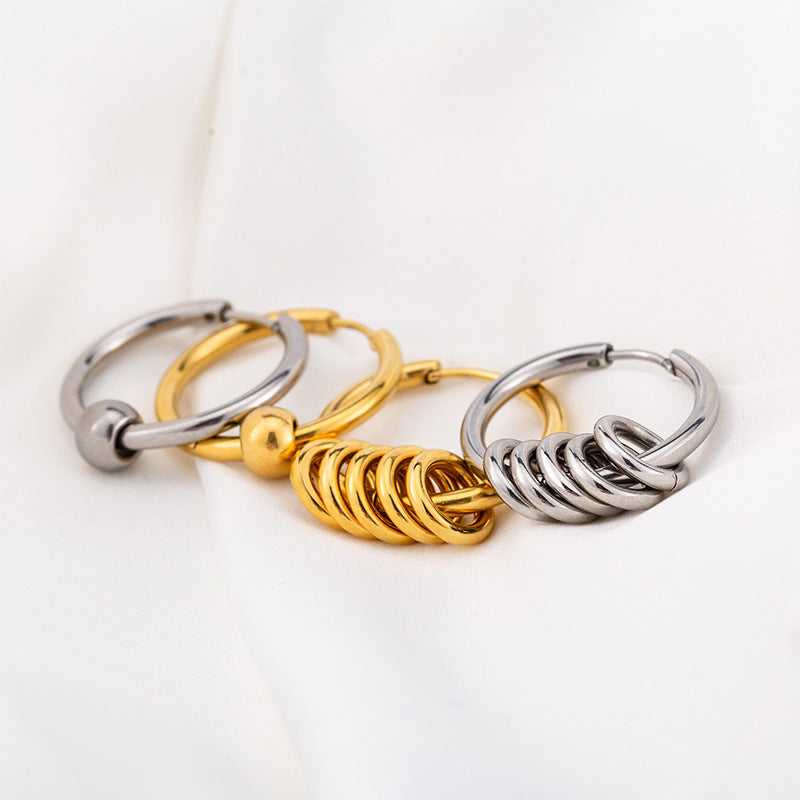 Female Hot Earrings Women Design Hoops Earrings