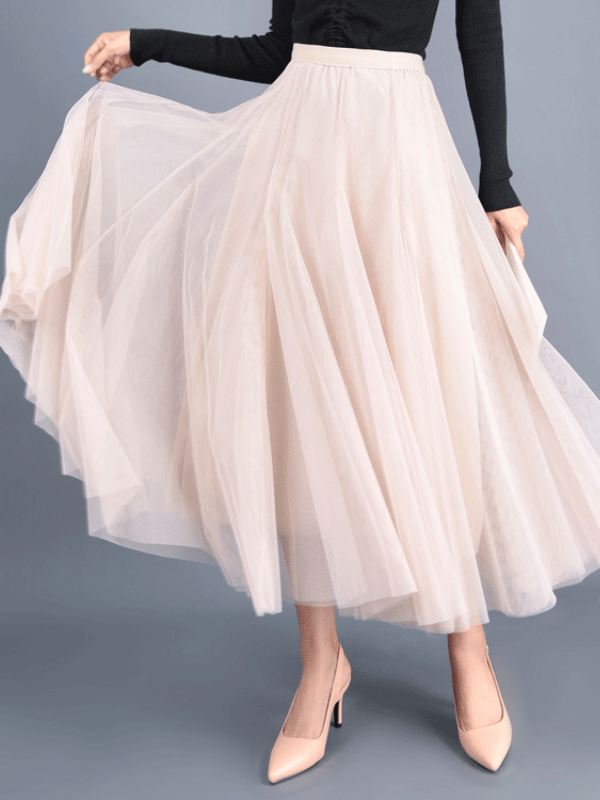 Women's Fashion Long Skirt Princess Skirt