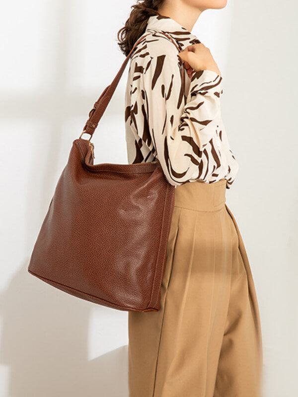 Women Solid Simple Shoulder Bag