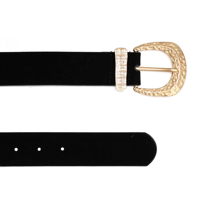 Women Design Dress Belt Fashion Gold Metal Belt