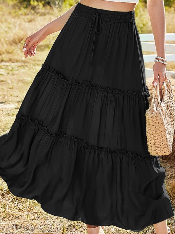 Women's Long Skirt Casual Fashion Skirt