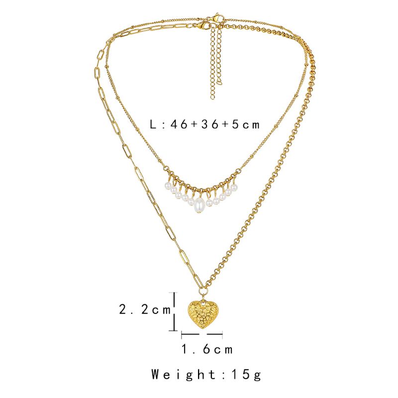 Female Hot Necklaces Women Gold Layered Choker Design Jewelry