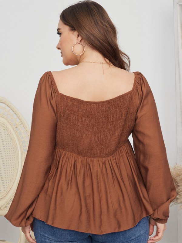 Women's Fashion Top Casual Plus Size Shirt